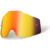 Náhradné sklo 100% Racecraft/Accuri/Strata Anti-fog Mirror Red YTH