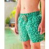 Detské plavky Sea'sons Mosaic Emerald Blue 146