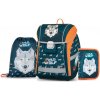 Karton P+P Školská aktovka pre prvákov Oxybag PREMIUM LIGHT Vlk 3dielny set