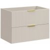 Comad ADEL CASHMERE 82-80-2S kúpeľňová skrinka pod umývadlo 80 cm