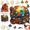 DREVENÉ PUZZLE VTÁK OBOJSTRANNÉ 158EL SKLADAČKA PRE DETI Deň detí