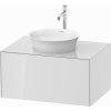 Duravit White Tulip skrinka 80x55x40.8 cm závesné pod umývadlo biela WT497508585