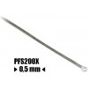 Rezací odporový drôt pre zváračku PFS200X šírka 0,5 mm dĺžka 240 mm