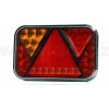 ACI zadní světlo LED 200x130 mm, intergrovaný kontrolbox, 5 PIN BAJONET, L