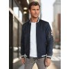 Dstreet pánska bunda bomber TX5013 modrá svetlo