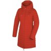 Husky Daili red (červená) dámský zimní péřový kabát s kapucí HuskyTech 7000 XXL