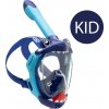 Cressi Celotvárová šnorchlovacia maska pre deti KIDDY FULL FACE MASK (pre deti od 5 do 12 rokov) svetlomodrá/modrá