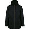KARIBAN VINTAGE K6153 / Unisex vetrovka s kapucňou - black M