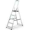 Hliníkové schodíky 5 stupňov jednostranné DRABEST ALD5 PRO