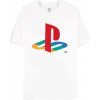 Difuzed Tričko PlayStation Logo White