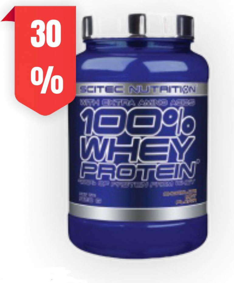 Scitec 100% Whey Protein 920 g od 22,16 € - Heureka.sk