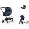 Cybex Platinum CYBEX Mios Conscious Collection Travel Set + Cloud T i-Size dark navy 2023 rose gold