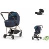 Cybex Platinum CYBEX Mios Conscious Collection Travel Set + Cloud T i-Size dark navy 2022 rose gold