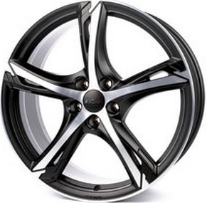 Ronal R62 8.5x20 5x114.3 ET40 black - matt polished