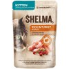 SHELMA Kitten with salmon and turkey in sauce - mokré krmivo pro kočky - 4x85g