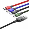 Baseus CA1T4-B01 Fast 4in1 Lightning, 2x USB-C, MicroUSB 3.5A ,1.2m