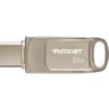 Patriot TAB T560/32GB/USB 3.2/USB-A + USB-C/Strieborná PS32GT560DS5D