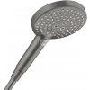 Hansgrohe Raindance Select S, ručná sprcha 120 3jet EcoSmart, kartáčovaný čierny chróm, HAN-26531340