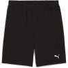 Puma pánske čierne bavlnené šortky s malým logom 52590901