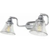 RABALUX 3208 Antoine nástenné bodové svietidlo/spot 2xE14 IP44 chrómová, priehľadná