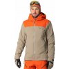 DYNAFIT Pánska trekingová bunda Ridge Gore-Tex - hnedá/oranžová, veľkosť L