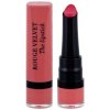 Bourjois Paris Rouge Velvet The Lipstick matná rúž 02 Flaming´rose 2,4 g