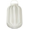 Prenosná stolová lampa LITO M 49 cm, LED, hodvábne sivá, oceľ, Blomus