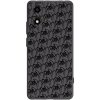 Picasee silikónový čierny obal pre Motorola Moto E14 - Separ - Black On Black 2