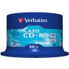 VERBATIM CD-R(50-Pack)Spindl/Crystal/DLP/52x/700MB