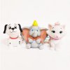 Disney postavičky Dumbo,Marie,Dalmatín