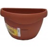 Plastia Samozavlažovací kvetináč na stenu Siesta, terakota, 29 cm, Plastia