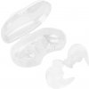 AMMUS Špunty do uší na plávanie, transparentné, 2 ks SPOKEY