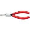 Kliešte s plochými čeľusťami 125 mm počiernené KNIPEX 37 11 125