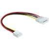 Delock napájecí kabel Molex 4 pin samec > 3.5 floppy samice
