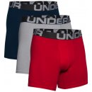 Boxerky, trenky, slipy, tangá Under Armour Charged Cotton 6in 3 Pack