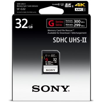 Sony SDHC 32GB UHS-II U3 SF32G