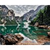 Zuty – Maľovanie Podľa Čísel – Jazero V Horách, 40 × 50 cm, Plátno 8596530085683