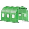 Fóliový záhradný skleník UV4 - 140g/m2 - 3x2x2 m - zelený