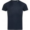 STEDMAN SPORTS-T INTERLOCK / Pánske športové tričko - blue modnight XL