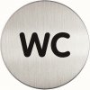 Informačný piktogram, samolepiaci, DURABLE WC