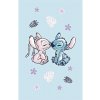 Jerry Fabrics · Detský uterák Lilo & Stitch - 100% bavlna - 30 x 50 cm - Certifikát Oeko Tex Standard 100