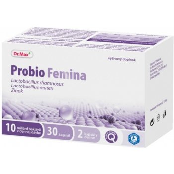 Dr.Max Probio Femina 30 kapsúl od 9,59 € - Heureka.sk