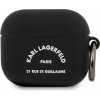 Karl Lagerfeld Rue St Guillaume Silikonové puzdro pre Airpods 3 KLACA3SILRSGBK