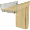 Solodoor obložková zárubňa 80 P šírka 150 mm dub natur