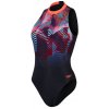 Speedo Printed Hydrasuit Black/Plum Dandy XXL - UK40 + výmena a vrátenie do 30 dní s poštovným zadarmo