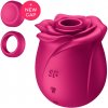 Satisfyer Pro 2 Rose Classic Rechargeable Air-Pulse Clitoral Stimulator Red