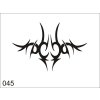 Airbrush tetovacia šablóna pre jednorazové použitie V045