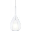 | Ideal Lux - Luster na lanku KALIQUE 1xE27/42W/230V pr. 18 cm priehľadný | 360072