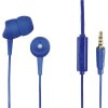 Hama 184043 slúchadlá s mikrofónom Basic4Phone, štuple, modré