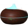 Ultrazvukový ionizátor a zvlhčovač vzduchu 300ml s diaľkovým ovládaním, tmavé drevo